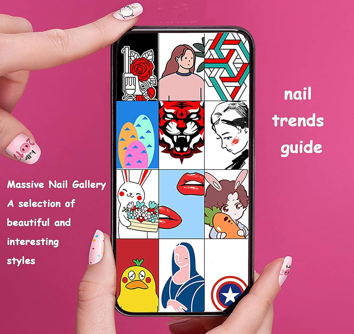 NailPix™ Tragbarer Nailart-Drucker